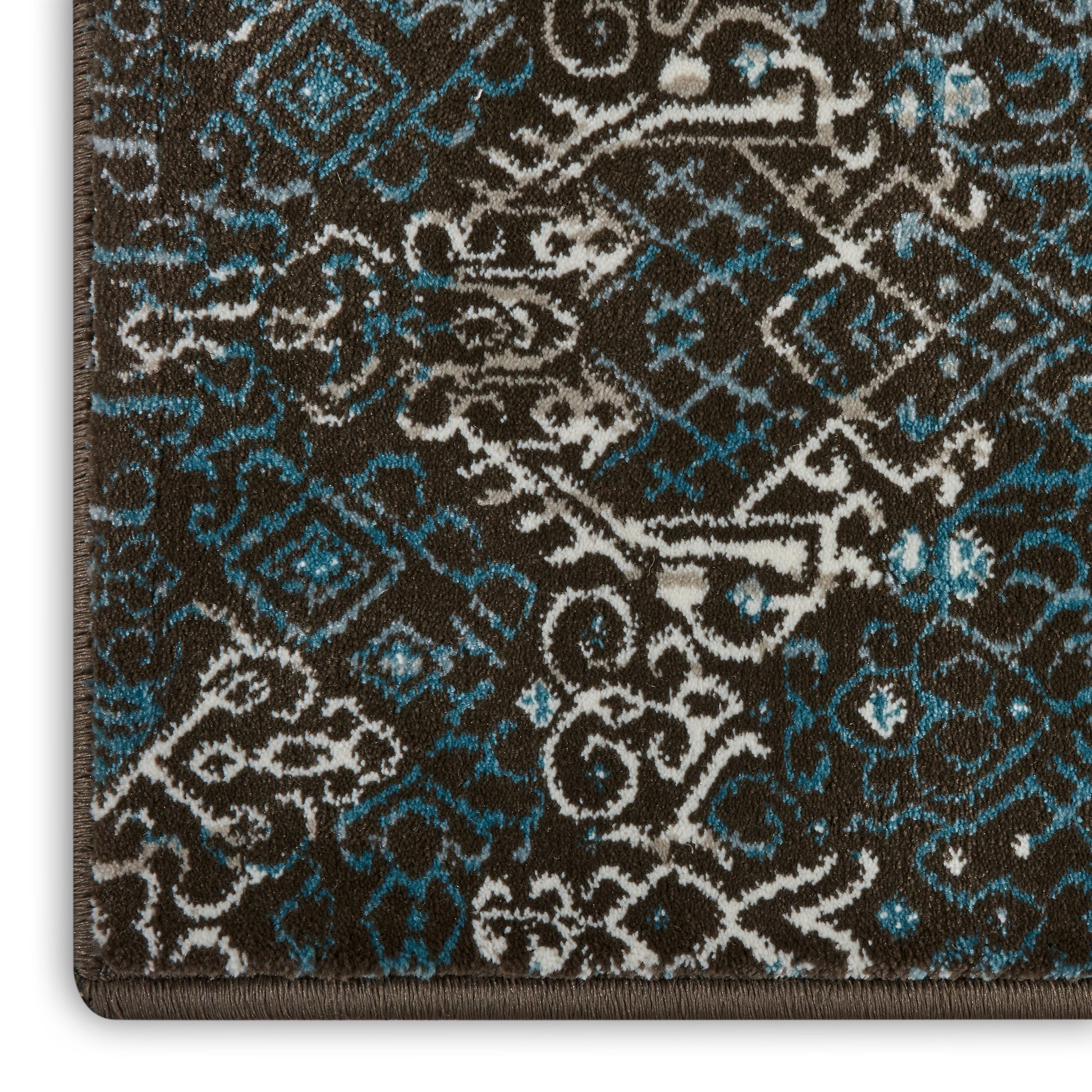 Nourison Home Karma  Blue  Transitional