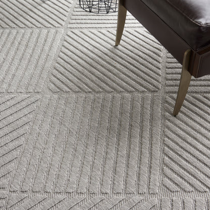 Nourison Home Cozumel  Light Grey  Contemporary
