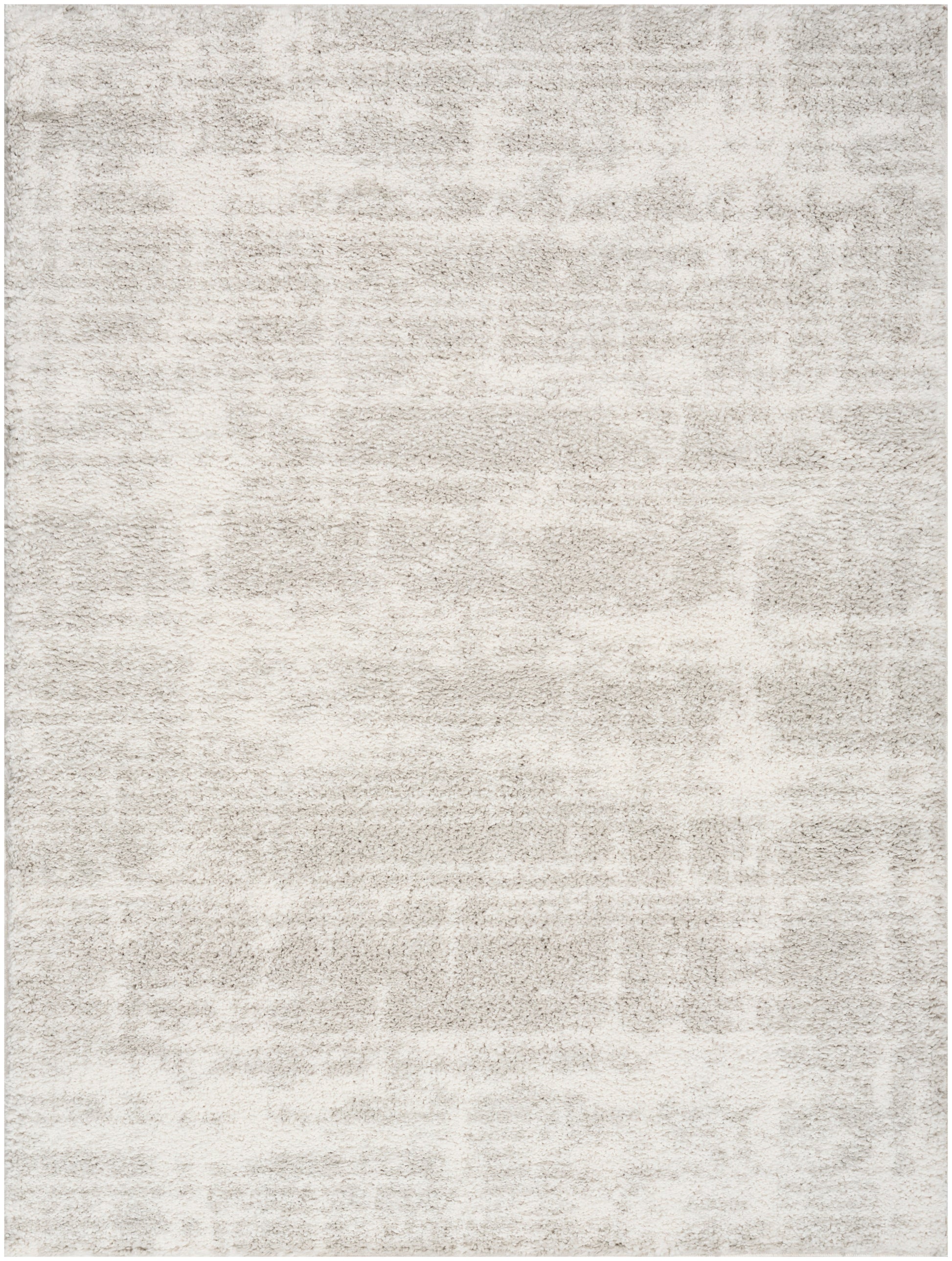 Nourison Home Modern Shag  Ivory Grey  Contemporary