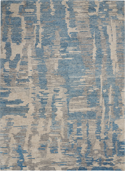 Nourison Home Ellora  Blue  Contemporary