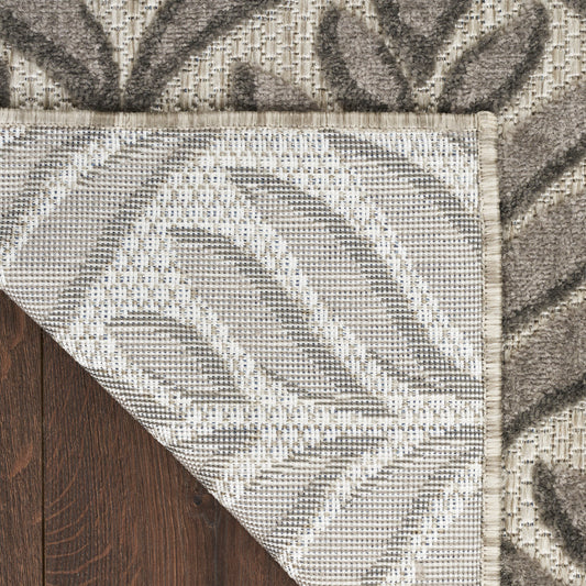 Nourison Home Aloha  Charcoal  Contemporary