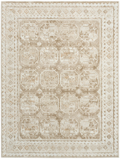 Nourison Home Dekor DEK01 Ivory Taupe Traditional Machine Woven Rug