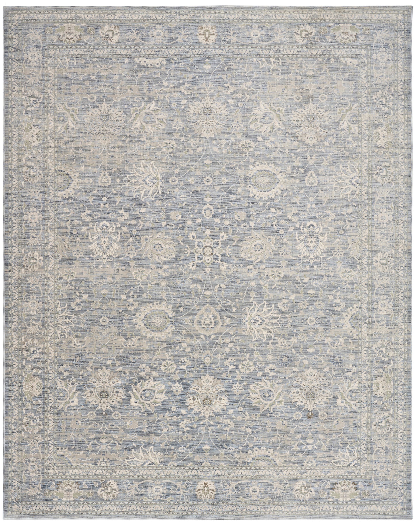 Nourison Home Soft Mist  Light Blue  Traditional