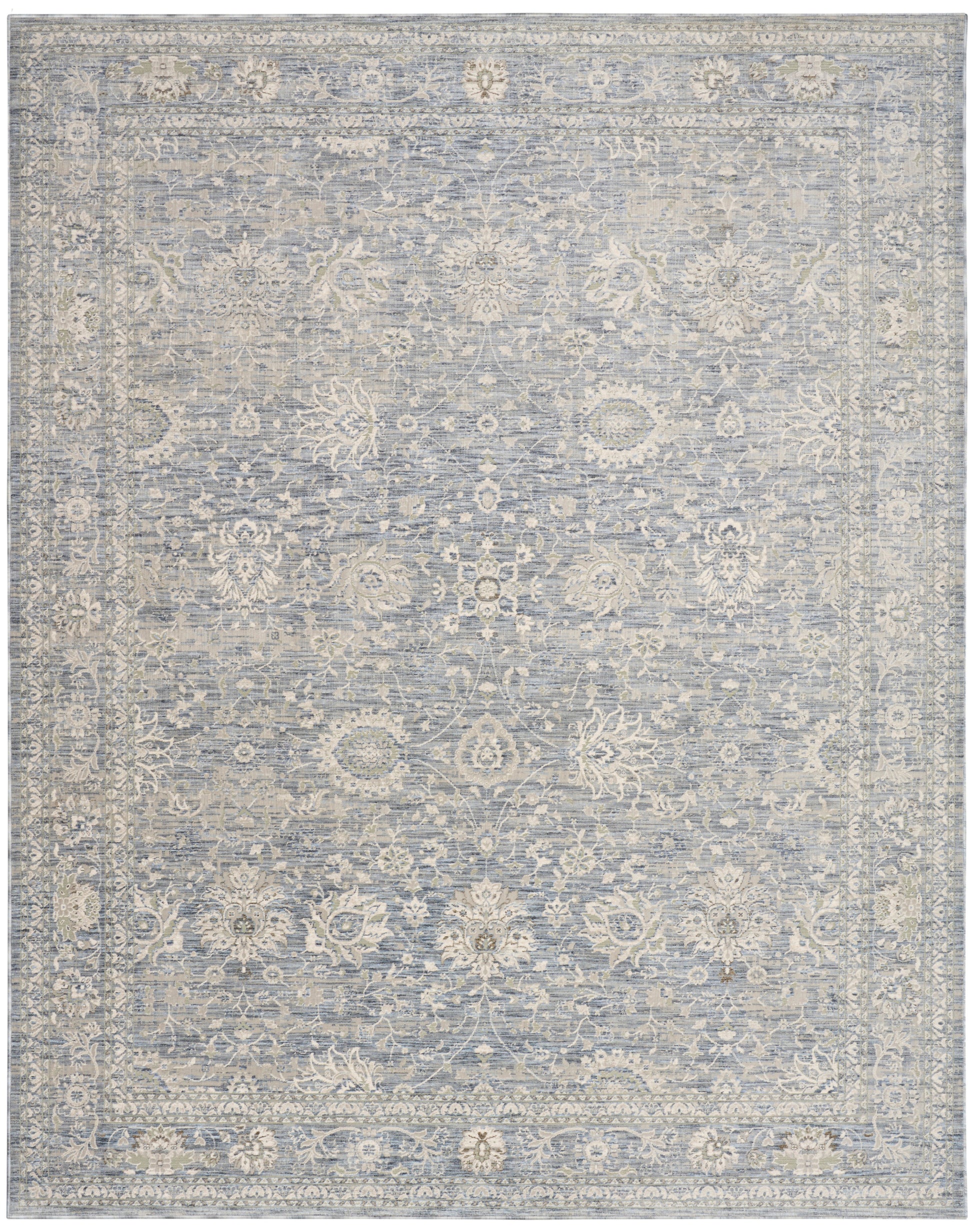 Nourison Home Soft Mist  Light Blue  Traditional