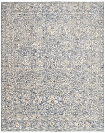 Nourison Home Soft Mist  Light Blue  Traditional