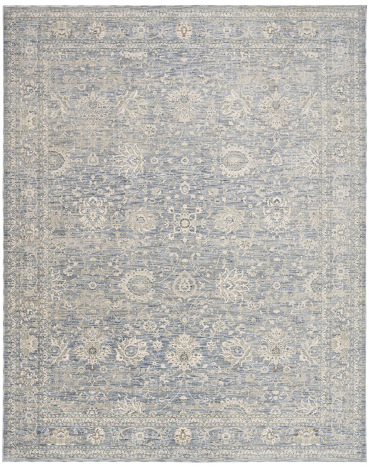 Nourison Home Soft Mist  Light Blue  Traditional