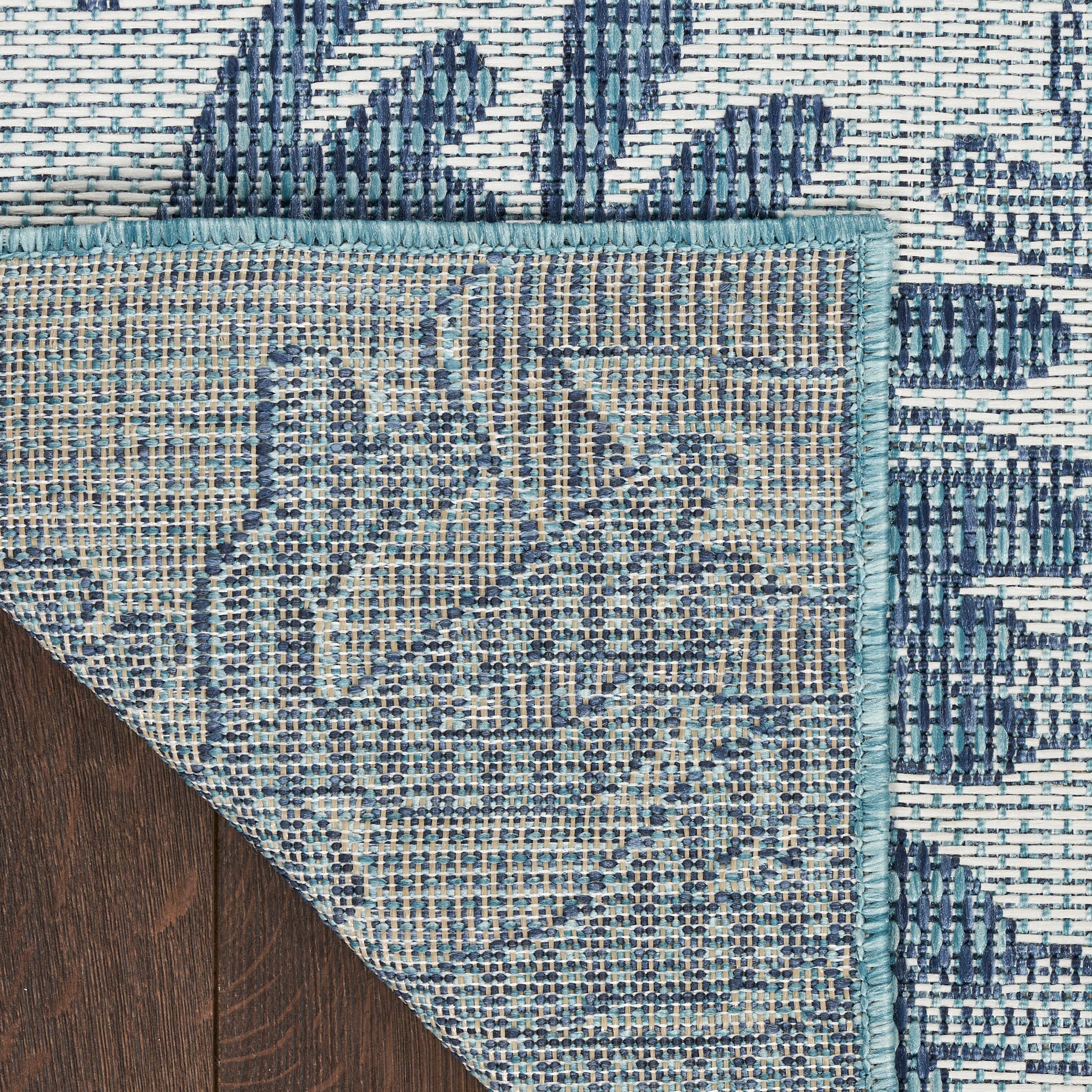 Nourison Home Garden Oasis  Blue  Contemporary