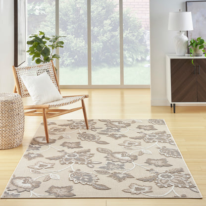 Nourison Home Aloha  Beige  Contemporary