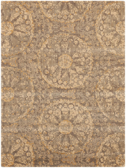 Nourison Home Silken Allure SLK04 Mushroom Traditional Loomed Rug