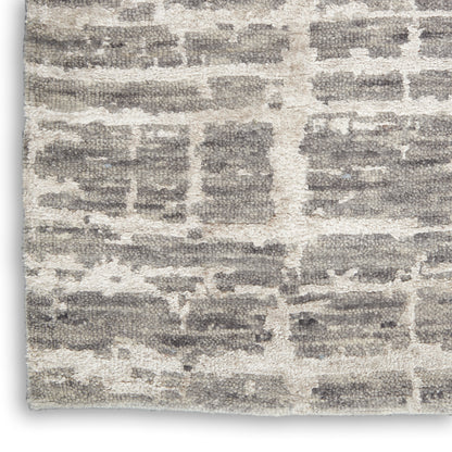 Nourison Home Luna  Grey Silver  Contemporary