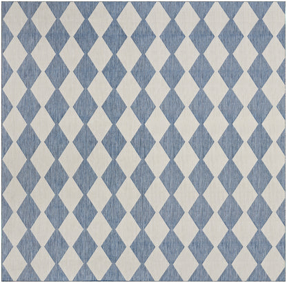 Nourison Home Positano POS04 Navy Blue Contemporary Power-loomed Rug