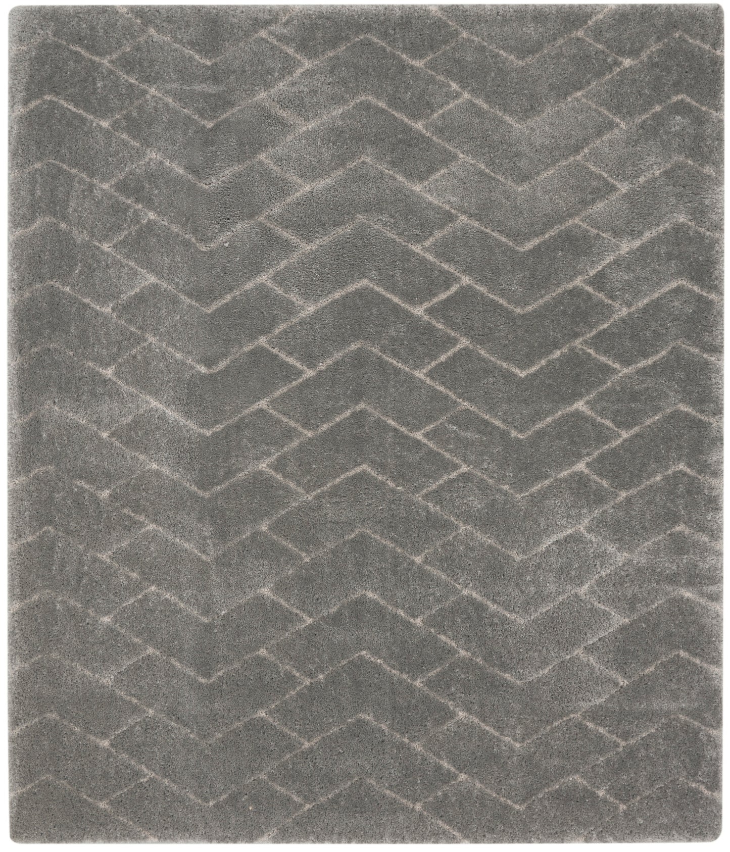 Nourison Home Dreamy Shag  Grey  Contemporary