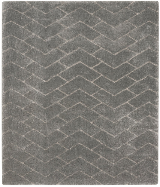 Nourison Home Dreamy Shag  Grey  Contemporary