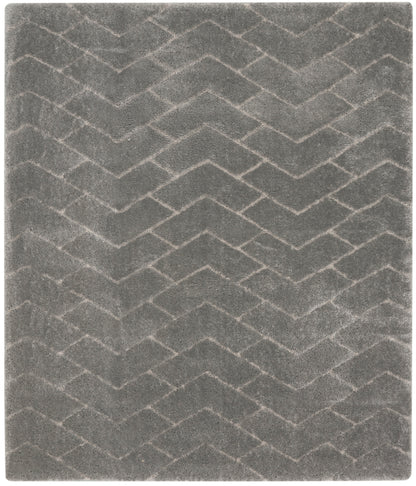 Nourison Home Dreamy Shag  Grey  Contemporary