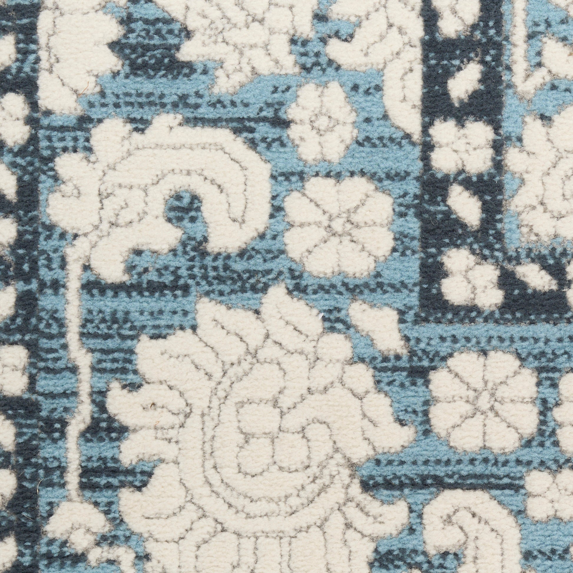 Nourison Home Grace  Blue  Traditional