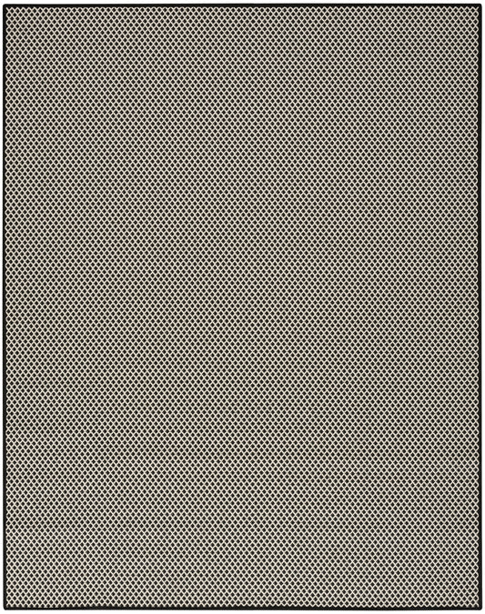 Nourison Home Courtyard  Black White  Contemporary