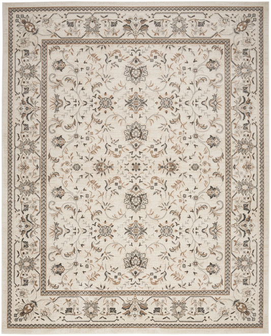 Nourison Home Serenity Home  Ivory Mocha  Traditional