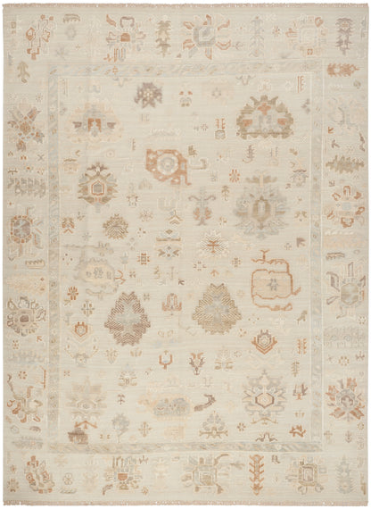 Nourison Home Whispers WHP02 Cream Traditional Hand Knotted Rug