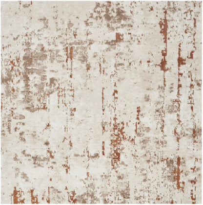 Nourison Home Quarry QUA01 Ivory Rust Contemporary Power-loomed Rug