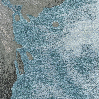 Nourison Home Prismatic  Grey Slate  Contemporary