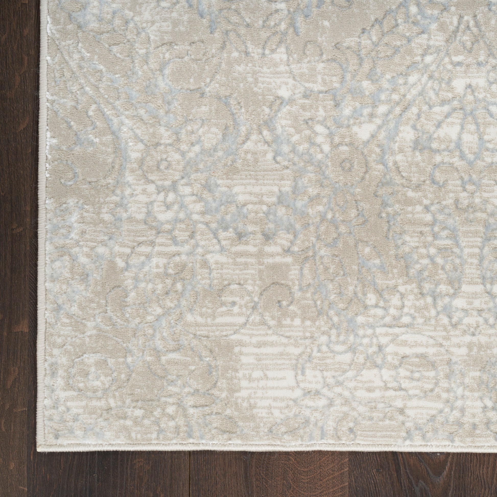 Nourison Home Sparkle  Beige Grey  Contemporary