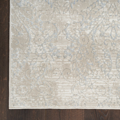 Nourison Home Sparkle  Beige Grey  Contemporary