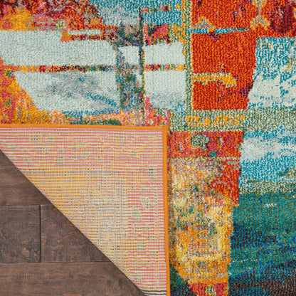 Nourison Home Celestial  Stained Glass  Contemporary