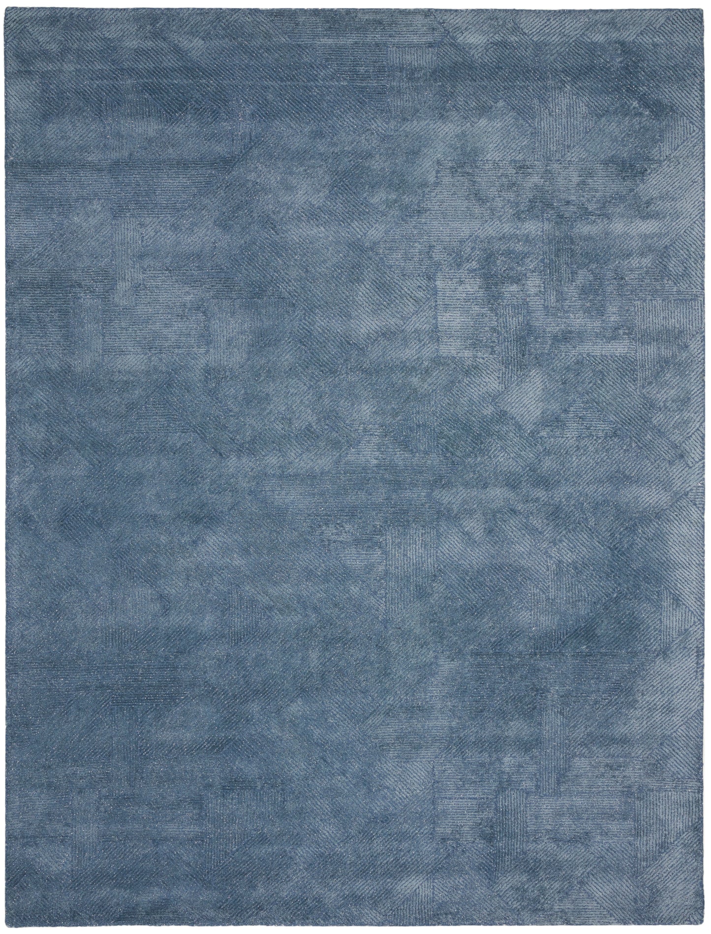Michael Amini Ma30 Star SMR01 Blue Contemporary Hand Tufted Rug