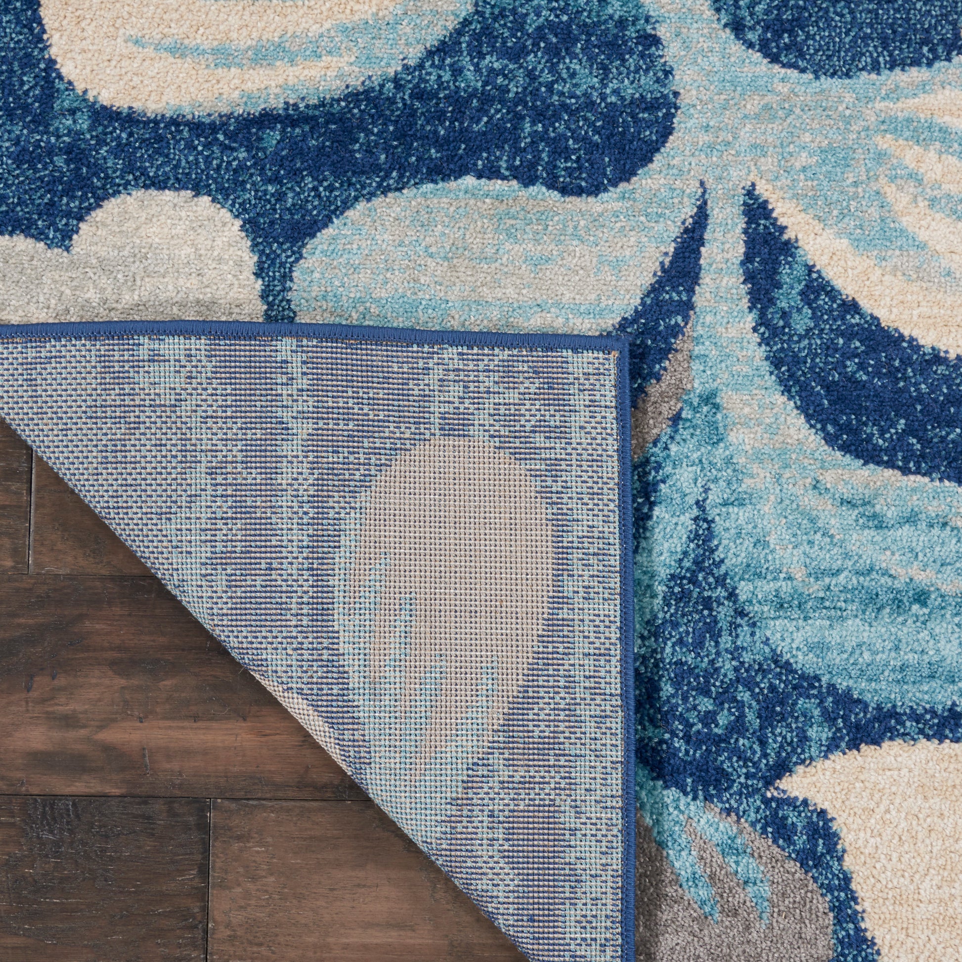 Nourison Home Tranquil  Navy  Contemporary