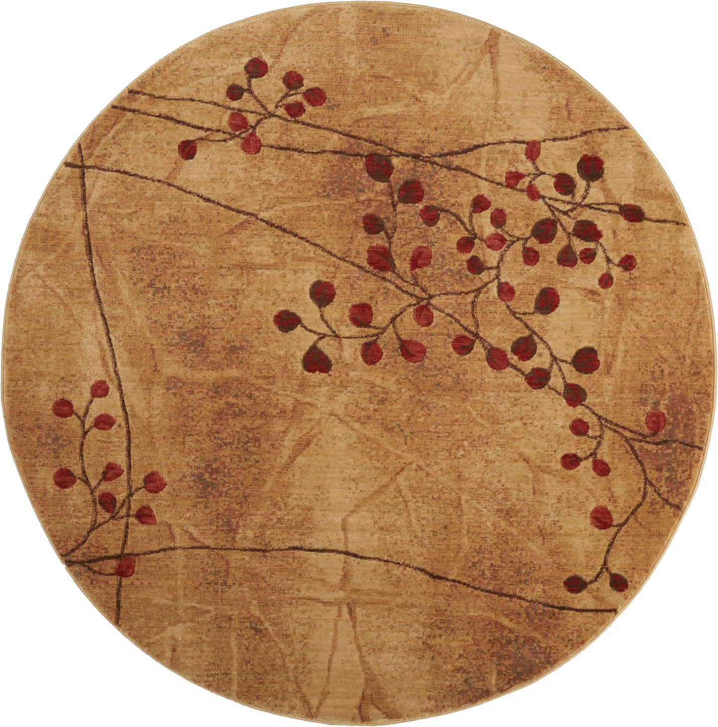 Nourison Home Somerset ST74 Latte Contemporary Power-loomed Rug