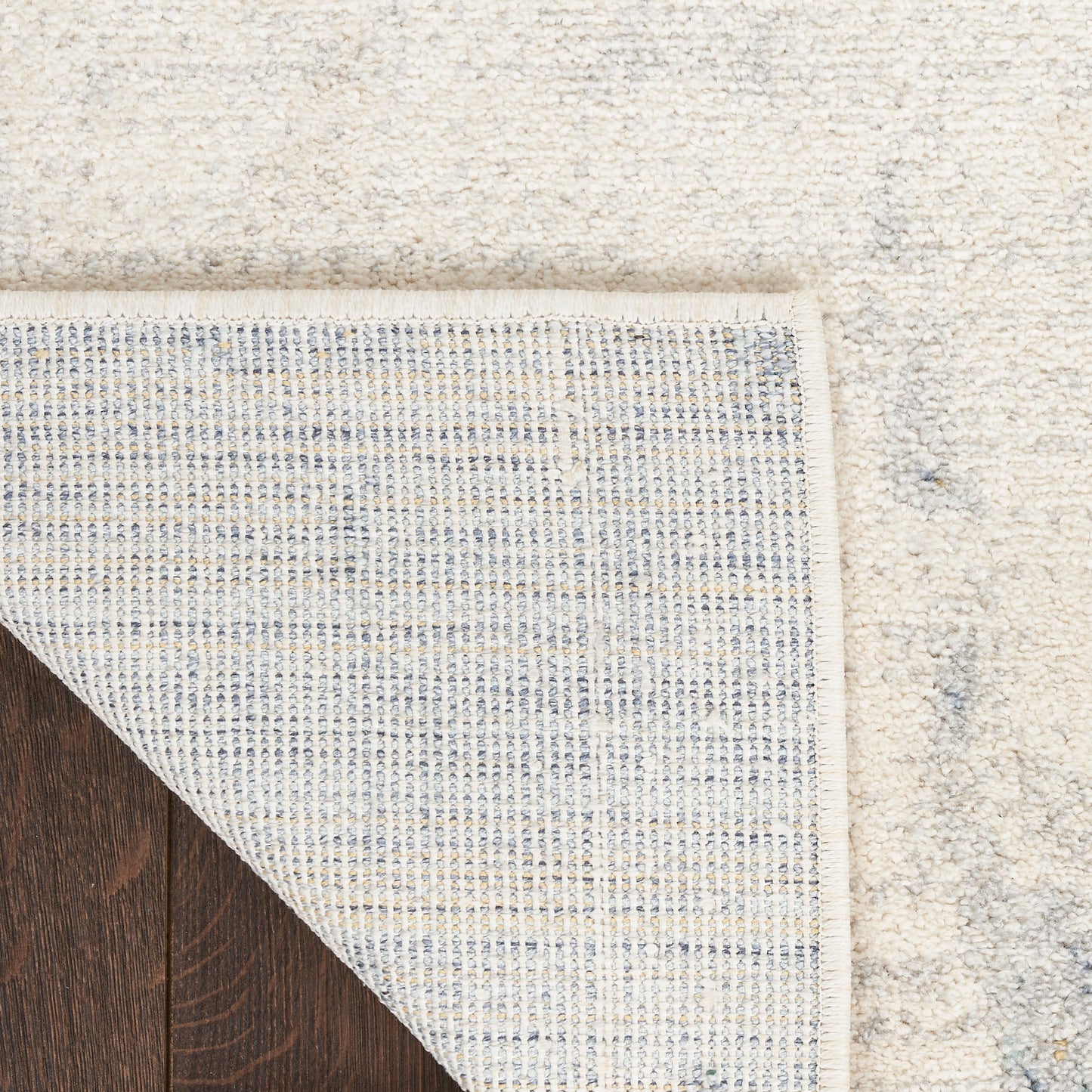 Nourison Home Motion  Ivory Blue  Contemporary