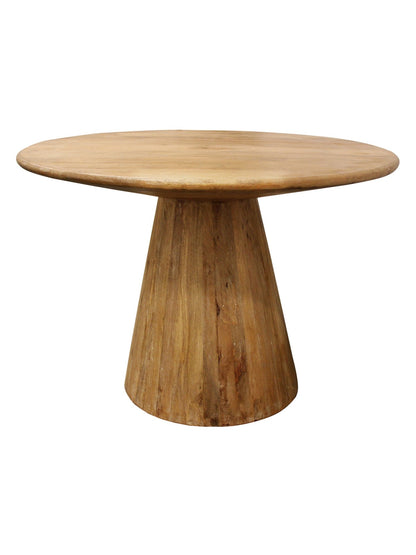 Eclectic Home Dining Table Jade 42 Wood Round - Furnitures - Eclectic Home - Atlanta Designer Rugs