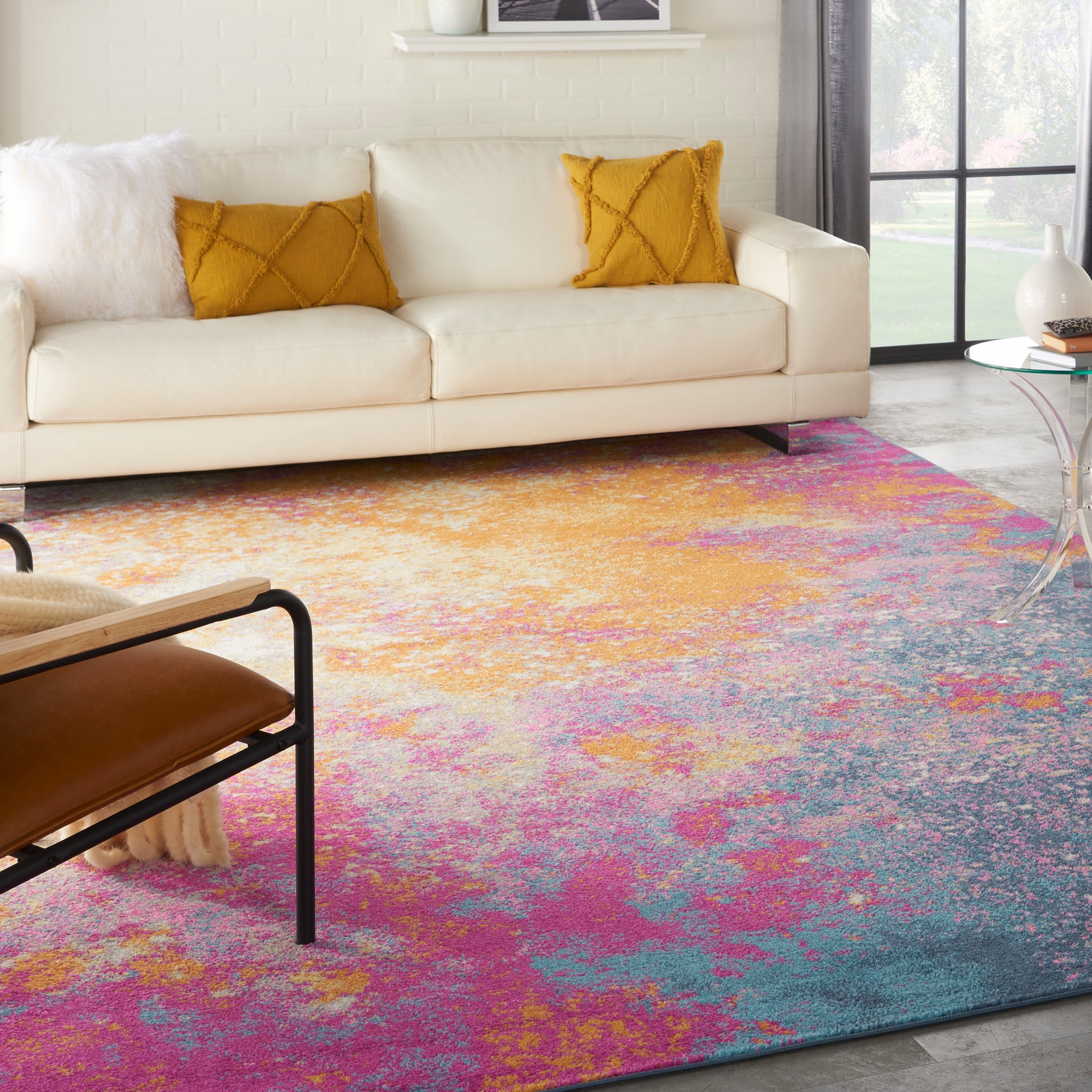 Nourison Home Passion  Sunburst  Contemporary