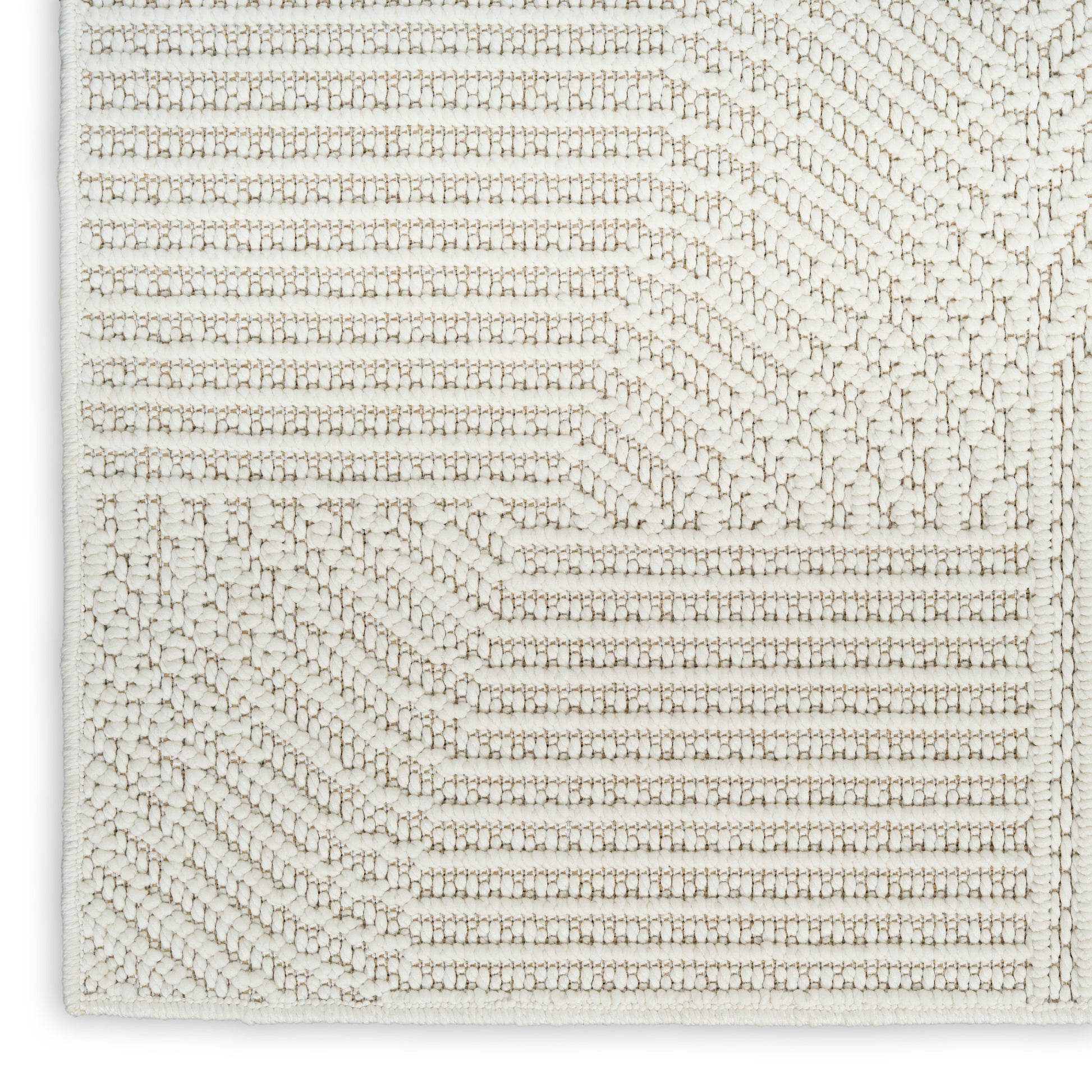 Nourison Home Natural Texture  Ivory  Contemporary