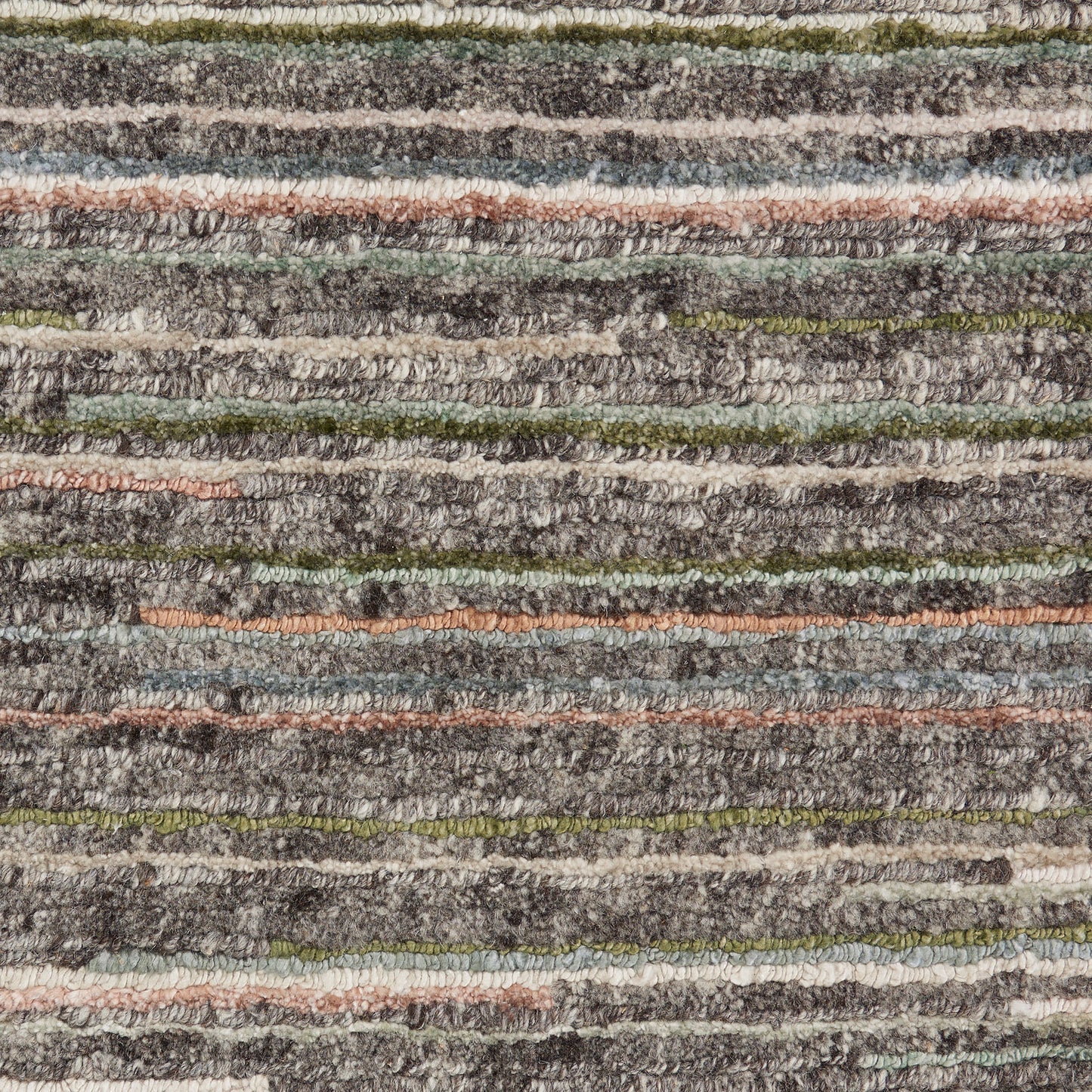 Nourison Home Plateau  Grey Green  Contemporary