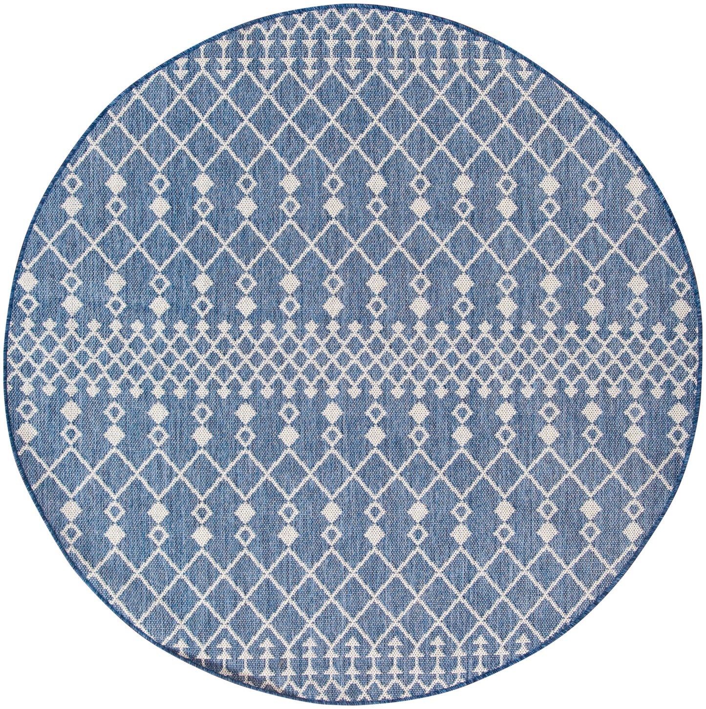 Nourison Home Positano POS02 Navy Blue Contemporary Power-loomed Rug