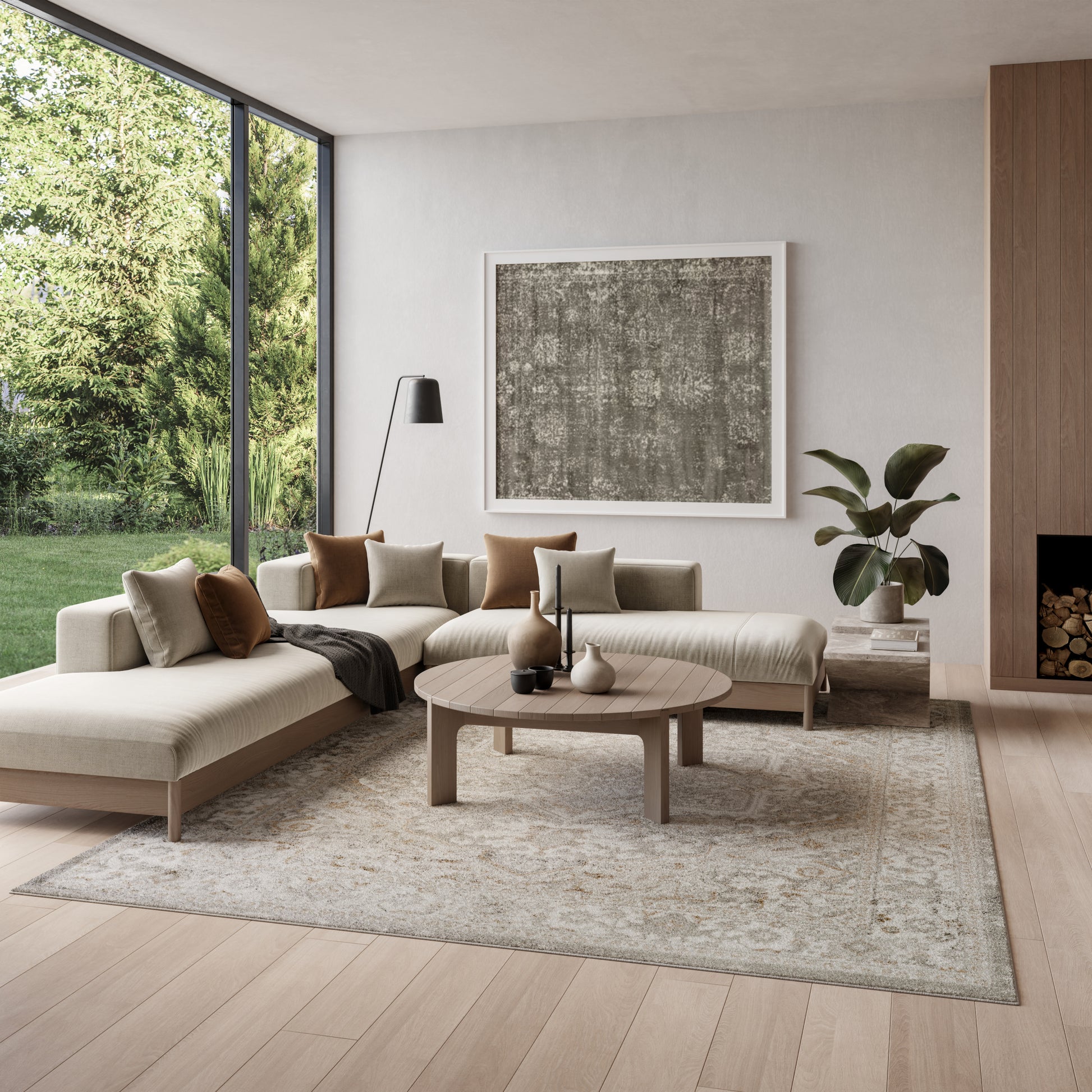 Nourison Home Dekor  Light Grey  Traditional