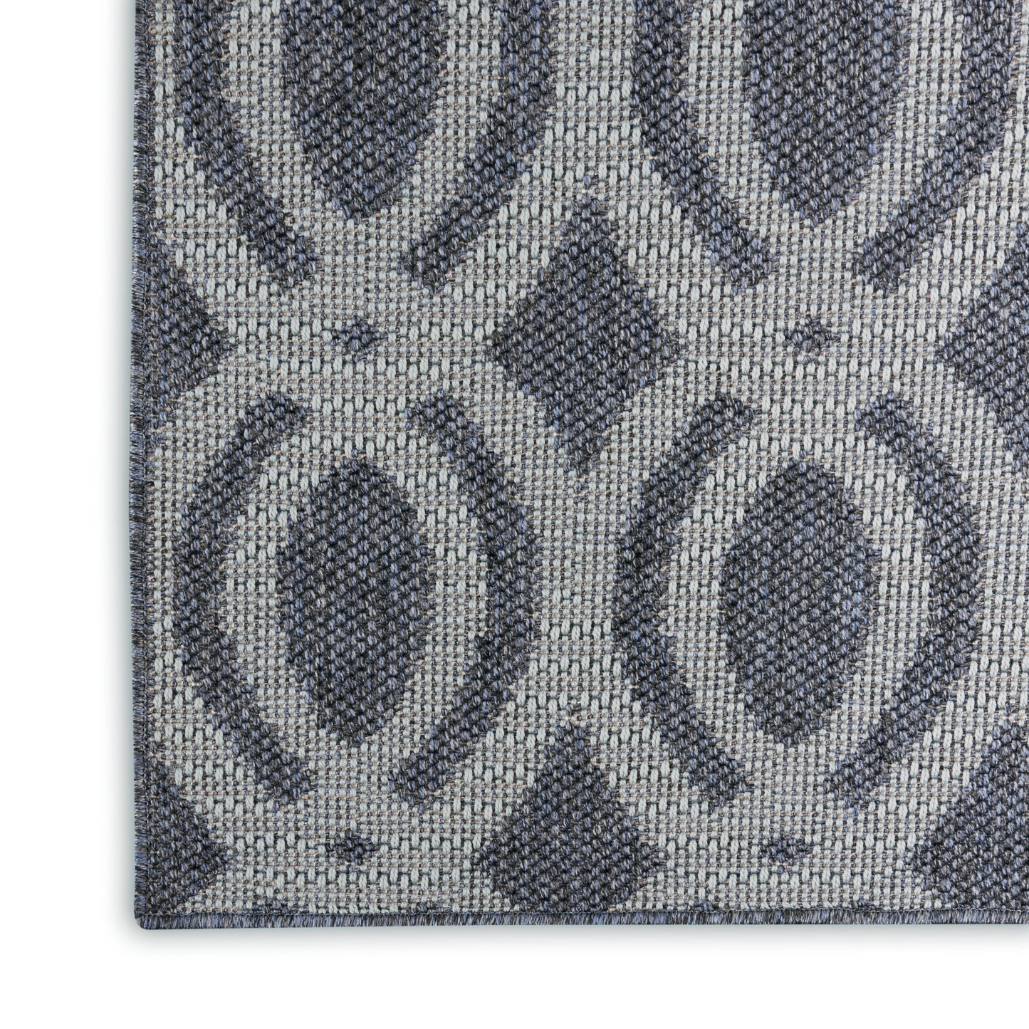 Nourison Home Aruba  Slate Light Blue  Contemporary