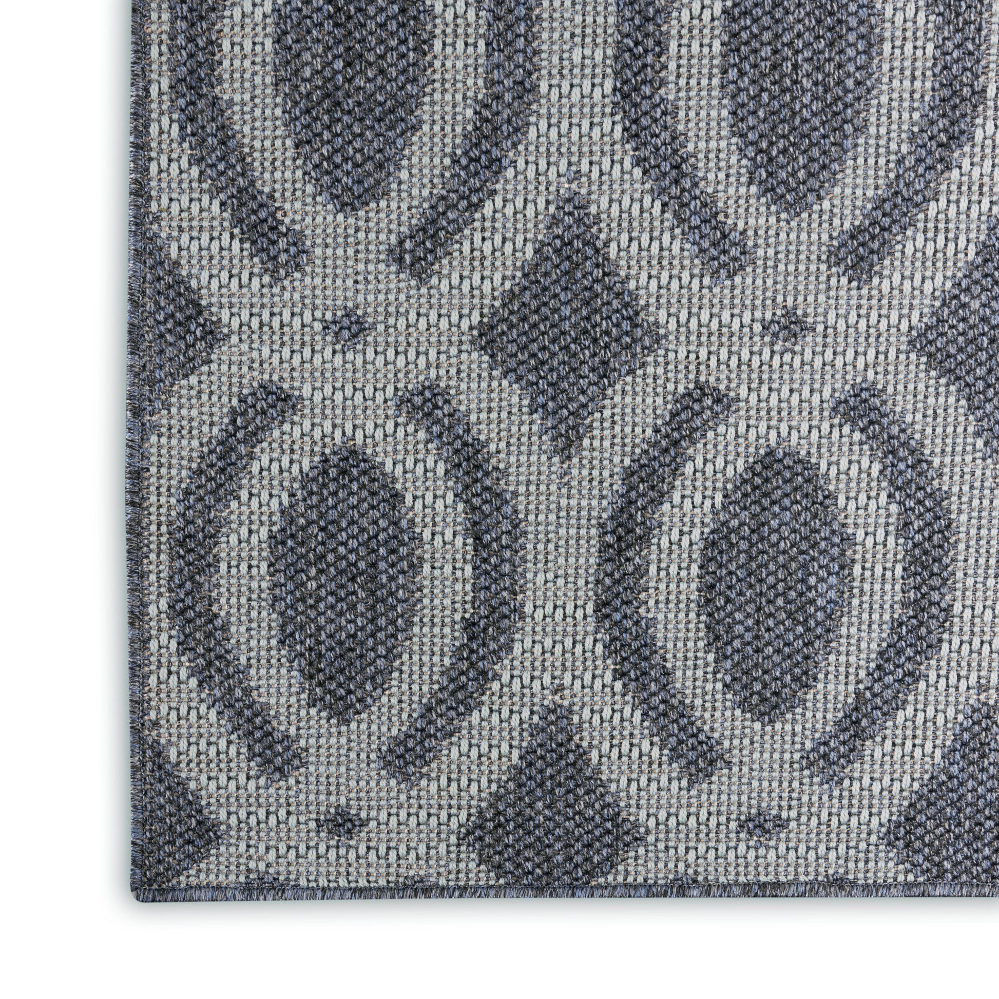 Nourison Home Aruba  Slate Light Blue  Contemporary