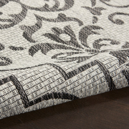 Nourison Home Country Side  Ivory Charcoal  Transitional