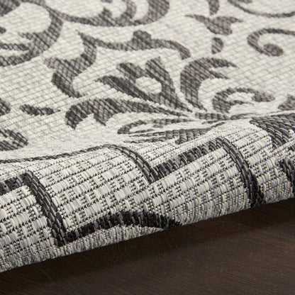 Nourison Home Country Side  Ivory Charcoal  Transitional