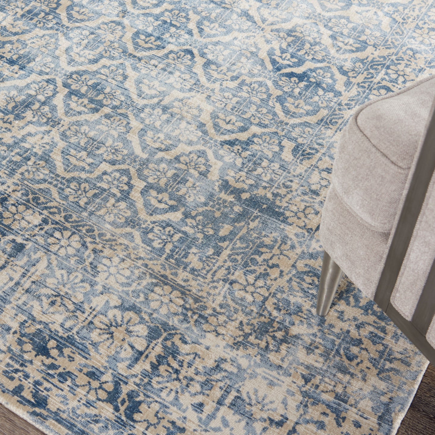 Nourison Home Desert Skies  Blue  Traditional