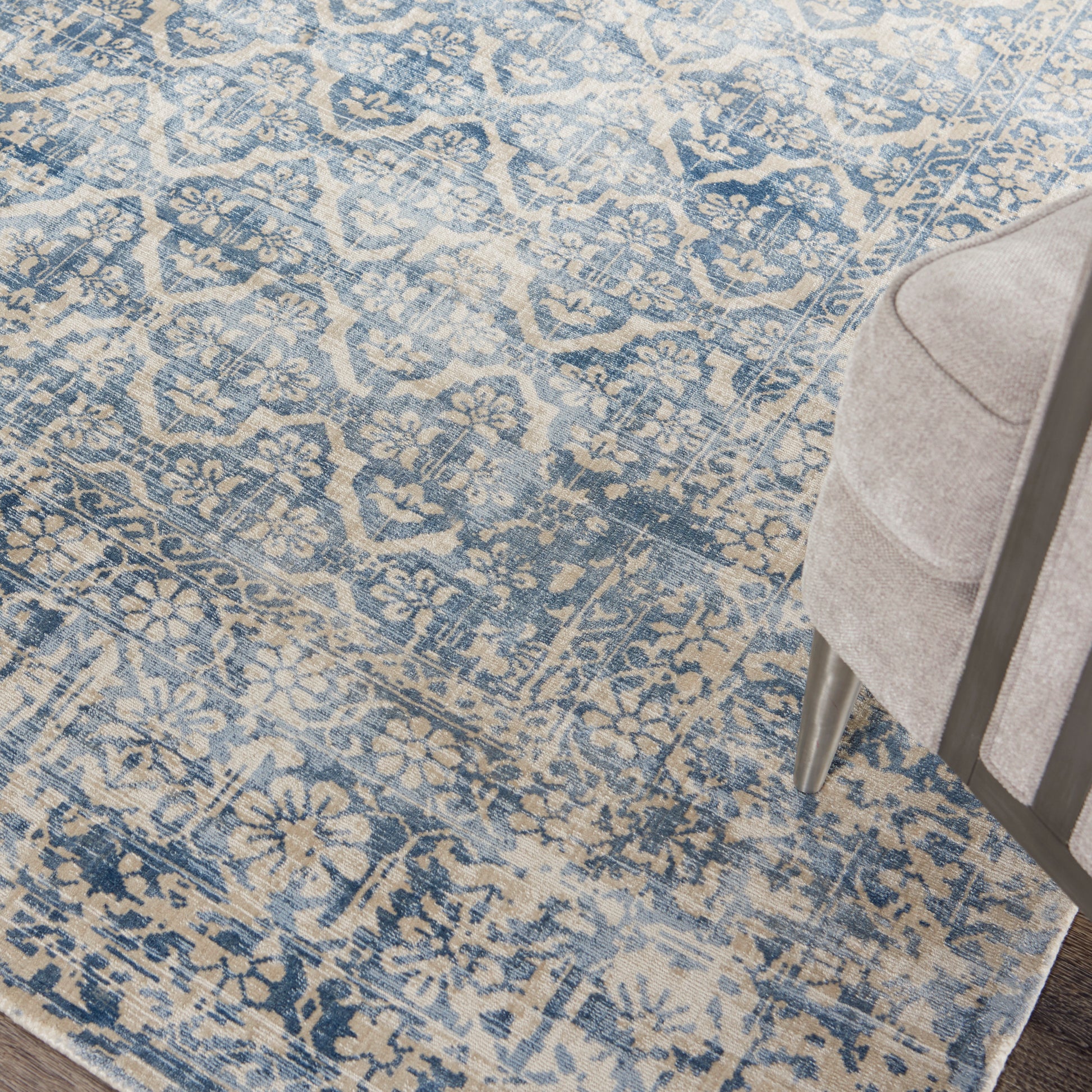 Nourison Home Desert Skies  Blue  Traditional