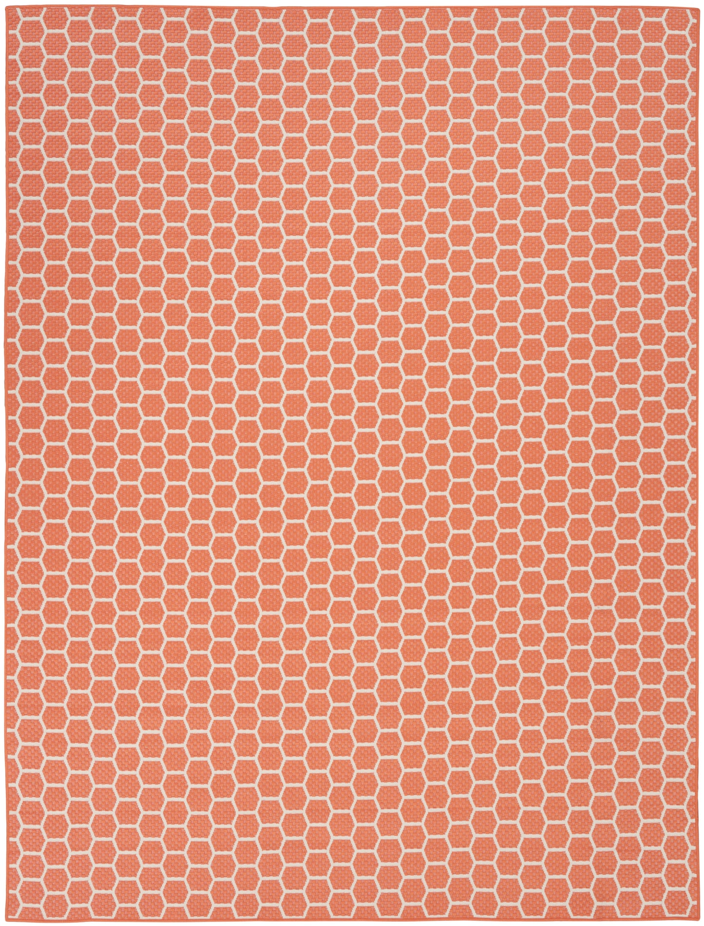 Nourison Home Twist Reversible  Coral  Contemporary