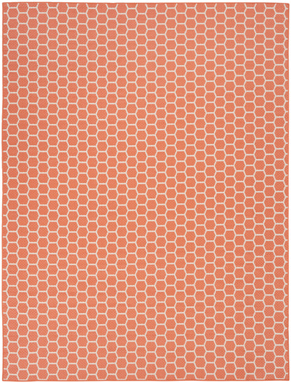 Nourison Home Twist Reversible  Coral  Contemporary