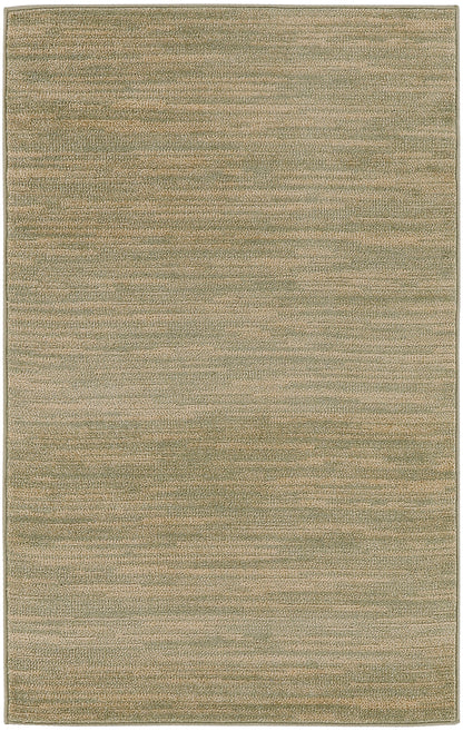 Nourison Home Nourison Essentials NRE01 Green Gold Contemporary Power-loomed Rug