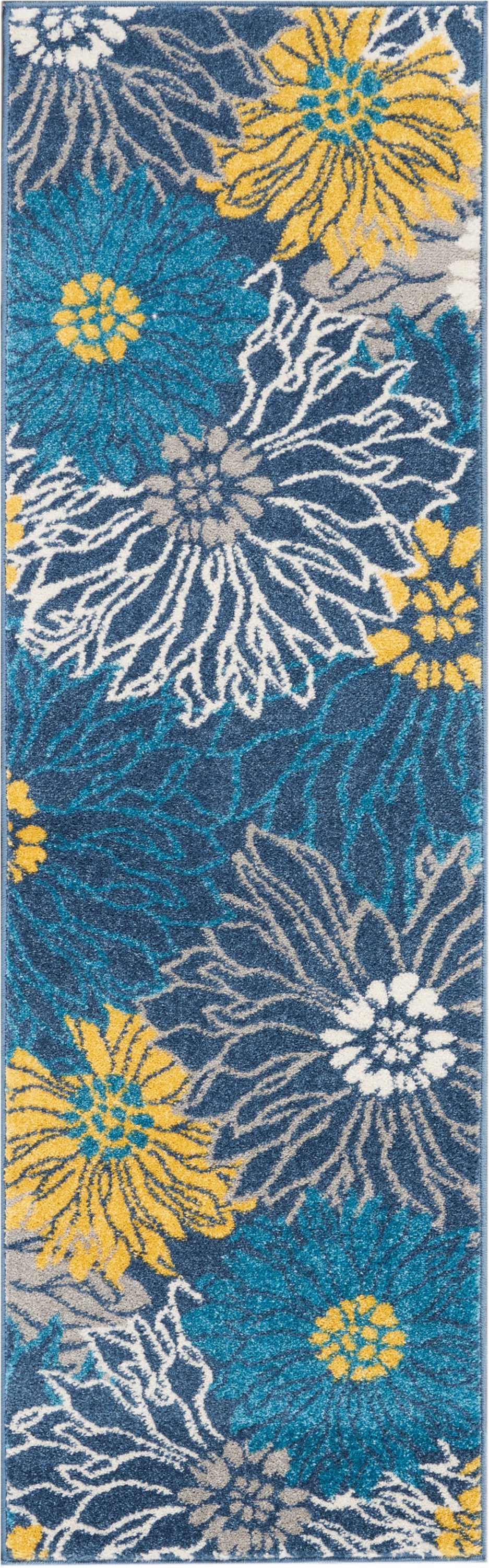 Nourison Home Passion PSN17 Blue Contemporary Power-loomed Rugs