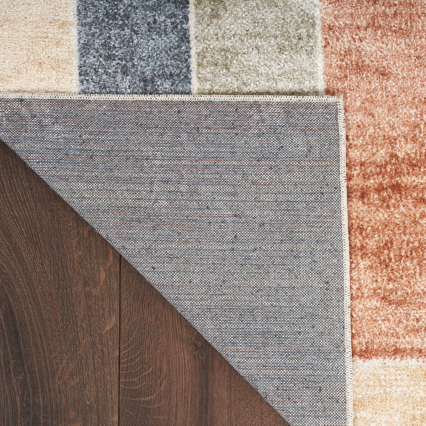 Nourison Home Astra Machine Washable  Multicolor  Contemporary