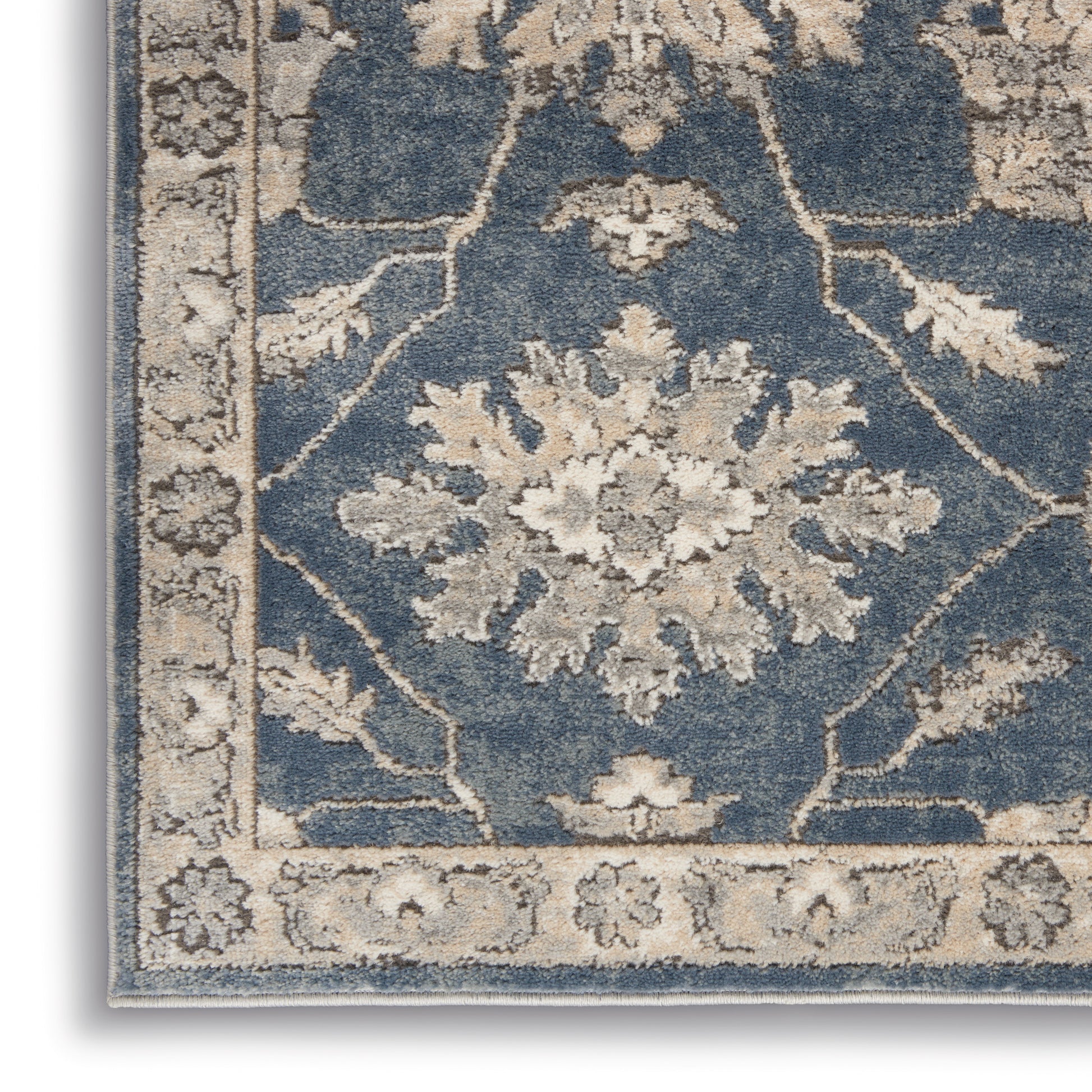 Nourison Home Quarry  Blue Beige  Traditional