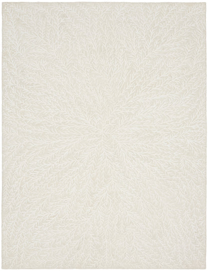 Michael Amini Ma30 Star SMR03 Ivory Contemporary Hand Tufted Rug